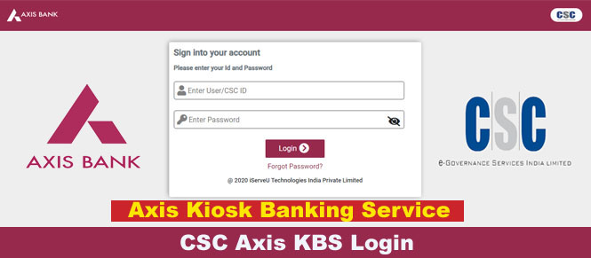 CSC Axis KBS Login